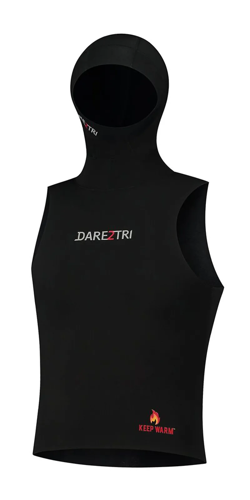 Dare 2 Tri Keep Warm Hooded Vest Black